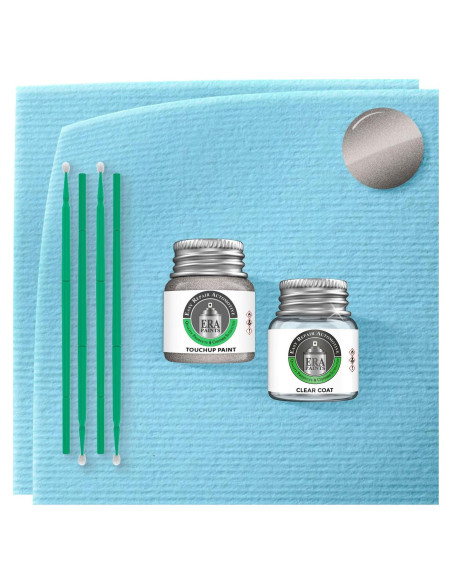 Pintura Automotriz ERA 727 Gris Pebble Metálico 7.39 ml Tarro