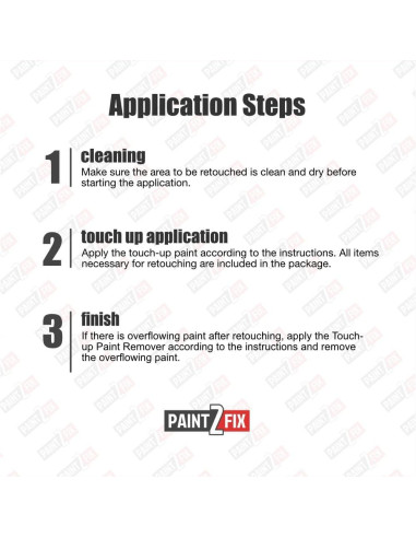 Pintura de Retoque Automotriz PAINT2FIX Pebble Beige 40ml