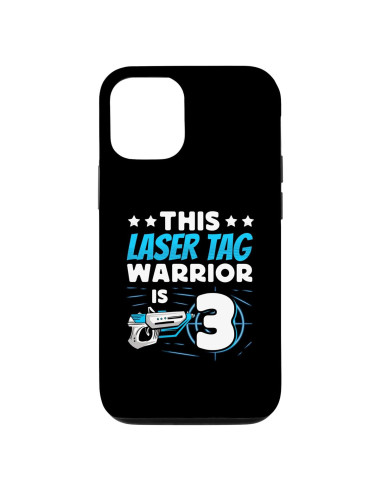 Funda Protectora para iPhone 15 Guerrero Laser Tag 3 Años