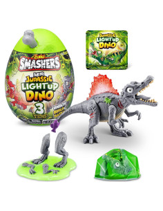 Smashers Mini Huevo Dino Iluminado ZURU Spinosaurus 258g