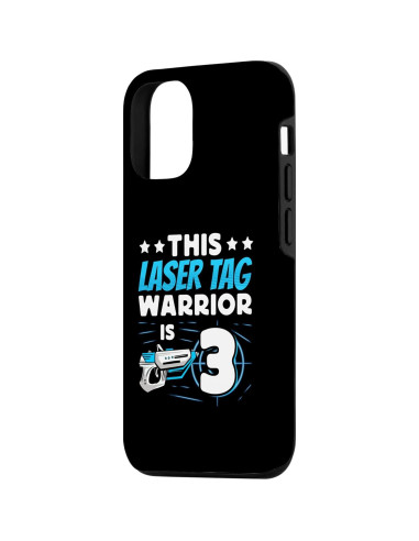 Funda Protectora para iPhone 15 Guerrero Laser Tag 3 Años