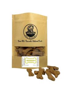 Golosinas Naturales para Mascotas Lulu - Plátano 142g - Grado Humano