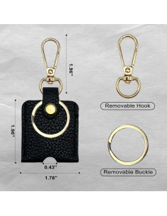 Funda de Llave de Cuero KARENSKEYS - Elegante y Duradera 2