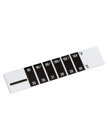 Tira Termómetro Frontal No Intrusiva Eucatus 2 Pk Reutilizable