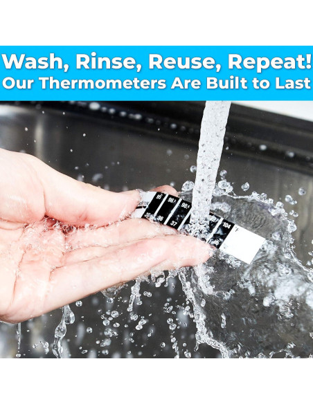 Tira Termómetro Frontal No Intrusiva Eucatus 2 Pk Reutilizable