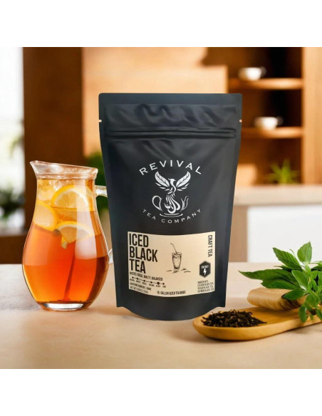 Té Negro Helado Revival Tea Company - 1 Galón (3.78L) - 15 Bolsitas