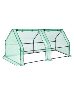 Invernadero Mini Portátil Ohuhu 1.8m x 0.9m con 2 Puertas
