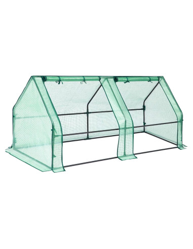 Invernadero Mini Portátil Ohuhu 1.8m x 0.9m con 2 Puertas