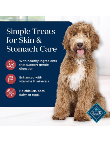 Galletas Crujientes Blue Buffalo Basics Salmón y Papa 170g