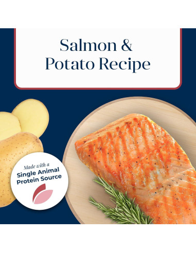 Galletas Crujientes Blue Buffalo Basics Salmón y Papa 170g