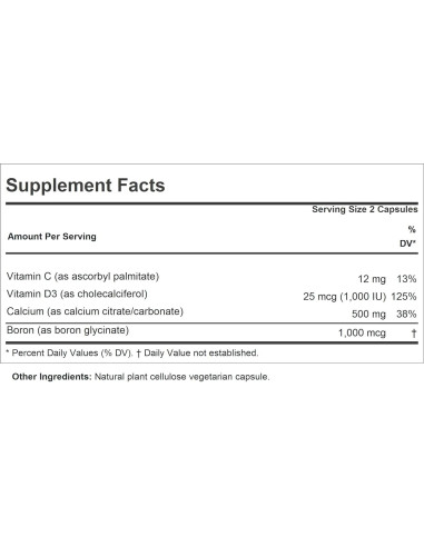 Vitamina D3 1000 UI Andrew Lessman + Calcio 60 Cápsulas