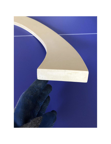 Moldura Flexible PRE-CURVADA FLEXTRIM 1X4 para Arcos 34-40 cm