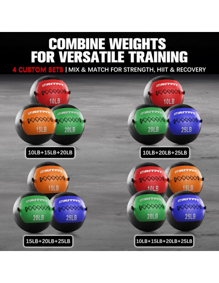 Balón Medicinal RitFit 11.34 kg - Ejercicio y Entrenamiento