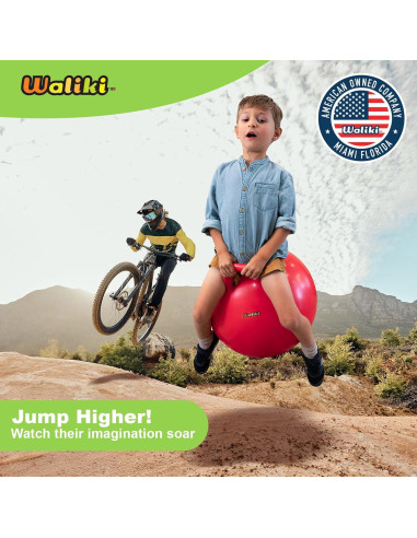 Pelota Saltarina Waliki 45CM para Niños 3-6 Años