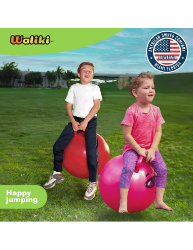 Pelota Saltarina Waliki 45CM para Niños 3-6 Años