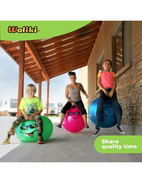 Pelota Saltarina Waliki 45CM para Niños 3-6 Años