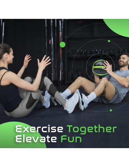 Balón Medicinal Yes4All con Agarre Texturizado 2.72-5.44KG