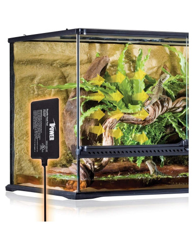 Almohadilla Térmica para Reptiles iPower 10.16x17.78 cm - Paquete de 2