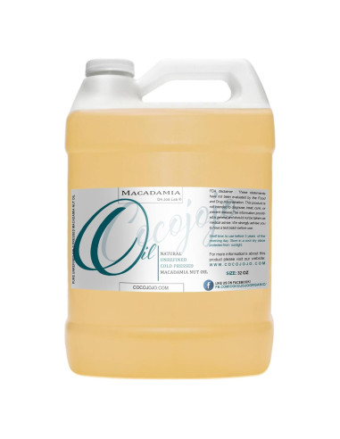 Aceite de Nuez de Macadamia Dr Joe Lab 946 ml Puro Hidratante