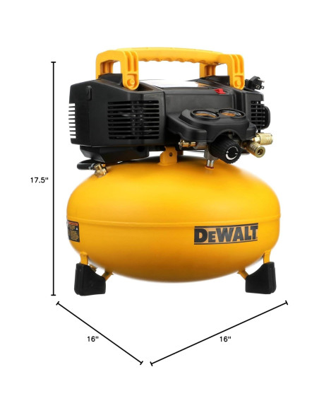 Compresor de Aire DEWALT 6 Galones 165 PSI DWFP55126