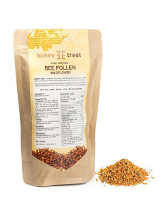 Gránulos de Polen de Abeja Honey Treat 454g Puro Natural