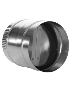 Compuerta de Retorno FAMCO BD 4 Pulgadas Acero Galvanizado