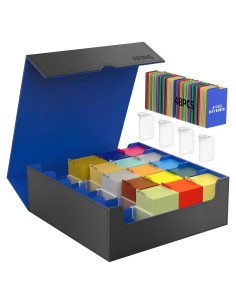 Caja de Almacenamiento de Cartas AFIING 3200+ con 48 Divisores