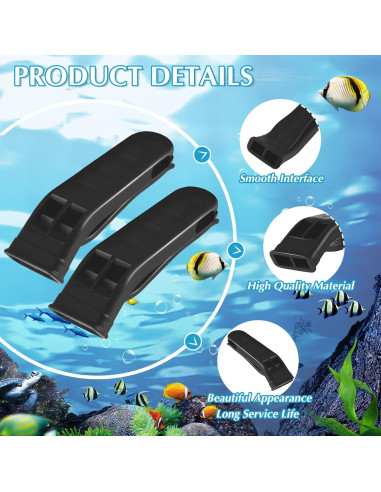 100 Silbatos de Emergencia Sotiff con Cordón Negro 120 dB