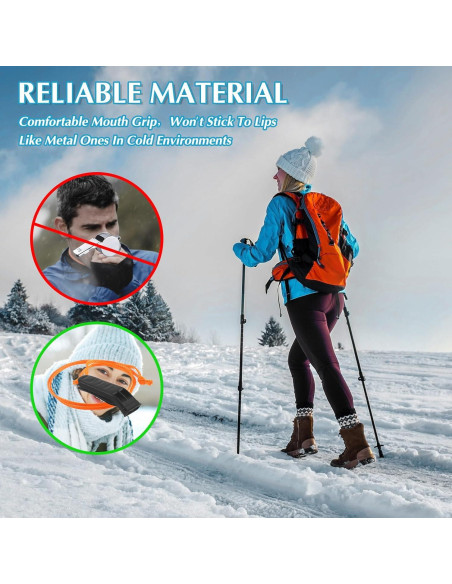 100 Silbatos de Emergencia Sotiff con Cordón Negro 120 dB
