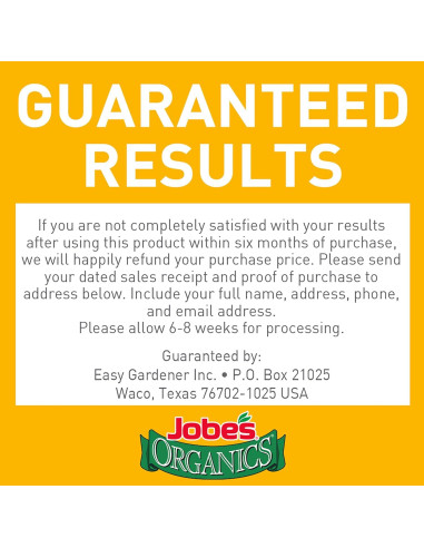 Picos de Fertilizante Orgánico Jobe's para Frutas y Cítricos - 6 Unidades