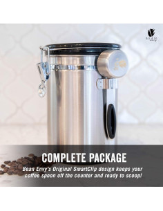 Contenedor de Café Bean Envy 0.64 L con Cucharón y Válvula 2