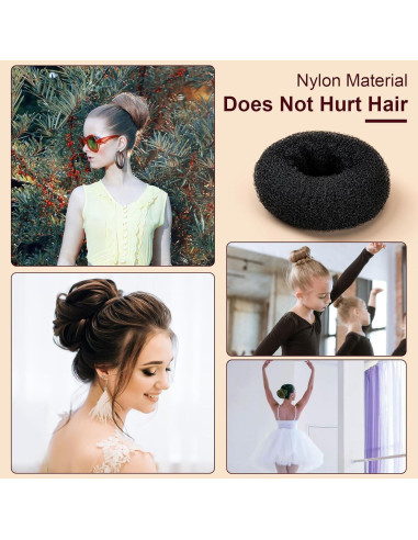 Juego de Hacedores de Moños de Cabello Amrules, 8 Piezas