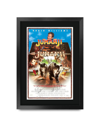Póster Enmarcado Jumanji 1995 Robin Williams 40.64x30.48cm