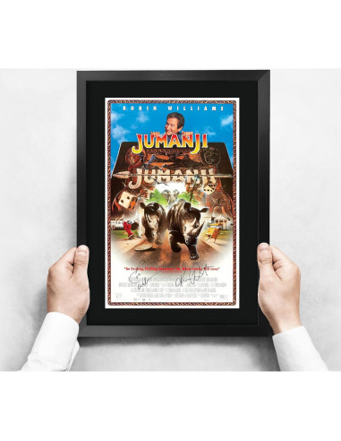 Póster Enmarcado Jumanji 1995 Robin Williams 40.64x30.48cm