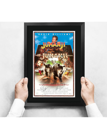 Póster Enmarcado Jumanji 1995 Robin Williams 40.64x30.48cm