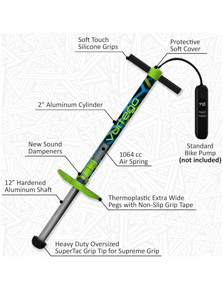 Pogo Stick Vurtego Slingshot - Resorte Ajustable 2.72kg