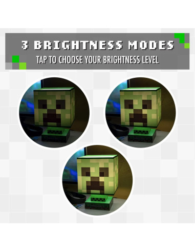 Lámpara Nocturna Creeper Paladone Minecraft 26.6 cm LED