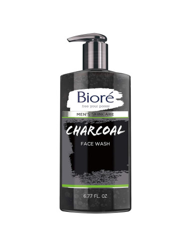 Limpiador Facial de Carbón Bioré 191 ml - Piel Limpia y Suave