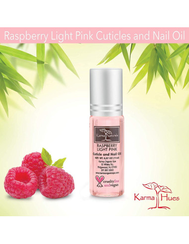 Aceite de Cutícula Orgánico Karma Frambuesa 100ml - Hidratante Natural