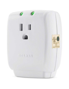 Protector Sobretensiones Belkin F9H100-CW 885 Joules 1 Toma 2