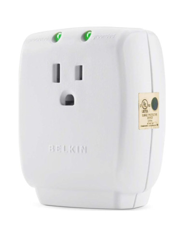 Protector Sobretensiones Belkin F9H100-CW 885 Joules 1 Toma