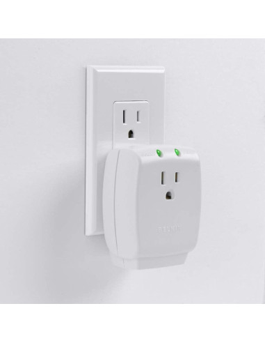 Protector Sobretensiones Belkin F9H100-CW 885 Joules 1 Toma
