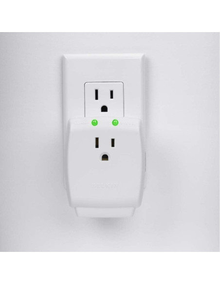 Protector Sobretensiones Belkin F9H100-CW 885 Joules 1 Toma