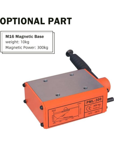 Base Magnética para Máquina de Perforación Eléctrica M16 - 9.53 kg