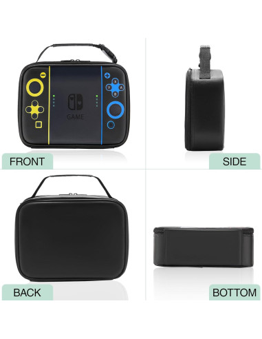 Caja de Almuerzo Gamer Hairao 25.9x10.2x22.1cm Aislada