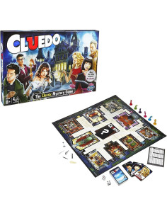 Juego de Mesa Cluedo Clásico Hasbro - Misterio y Estrategia 2