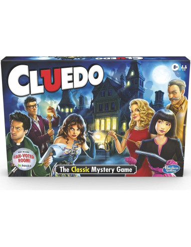 Juego de Mesa Cluedo Clásico Hasbro - Misterio y Estrategia