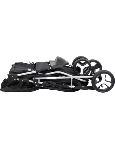 Carrito para Mascotas Epetlover 3 Ruedas Negro 15 kg