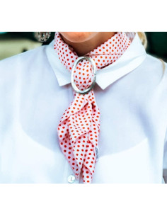 Anillo de Bufanda de Estaño Hecho a Mano - Ovalado Pequeño 2