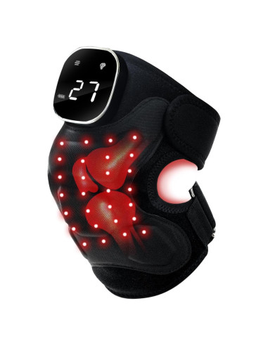Rodillera Masajeadora BINODIC con Luz Roja 660nm y 850nm